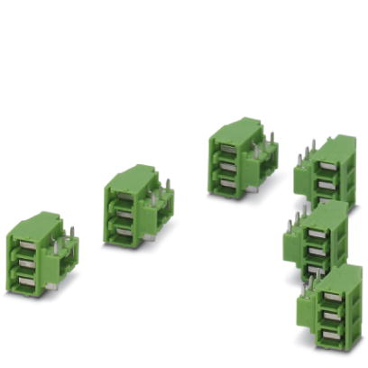 MKDSO 2,5/ 3-6 SET    Kit consisting of COMBICON header and PCB terminal blocks for 6x3 positions (18-pos.), color: Green