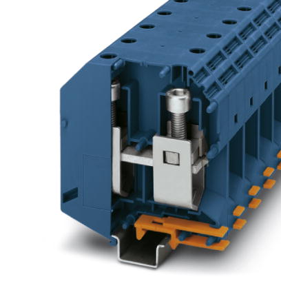 UKH 150 BU    Feed-through modular terminal block, Type of connection: Screw connection, Screw connection, Cross section: 35 mm? - 150 mm?, AWG 2 - 30