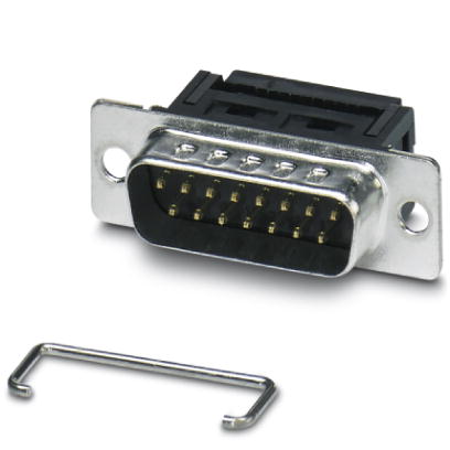 VS-15-ST-DSUB-FK    D-SUB contact insert, shell size 2, with 15 signal contacts, contact type pin, f