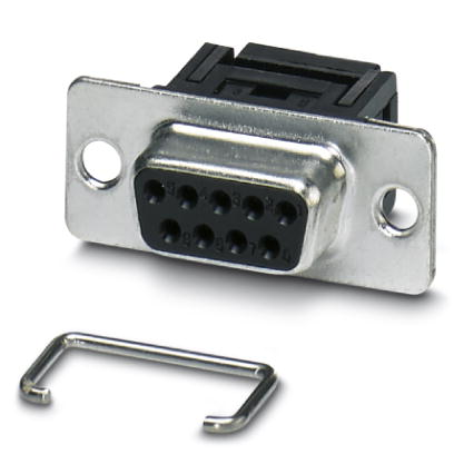 VS-09-BU-DSUB-FK    D-SUB contact insert, shell size 1, with nine signal contacts, contact type sock