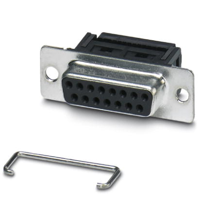 VS-15-BU-DSUB-FK    D-SUB contact insert, shell size 2, with 15 signal contacts, contact type socket