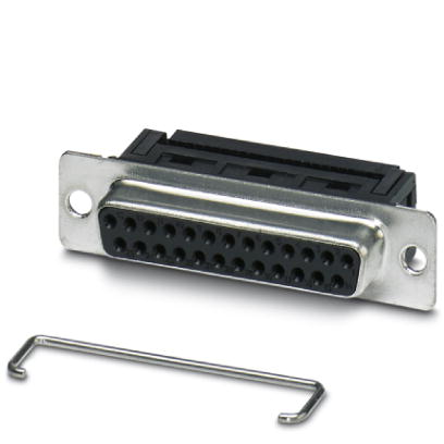 VS-25-BU-DSUB-FK    D-SUB contact insert, shell size 3, with 25 signal contacts, contact type socket