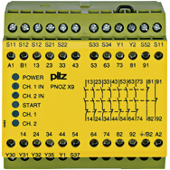 PNOZ X9 24VAC 24VDC 7n/o 2 n/c 2so