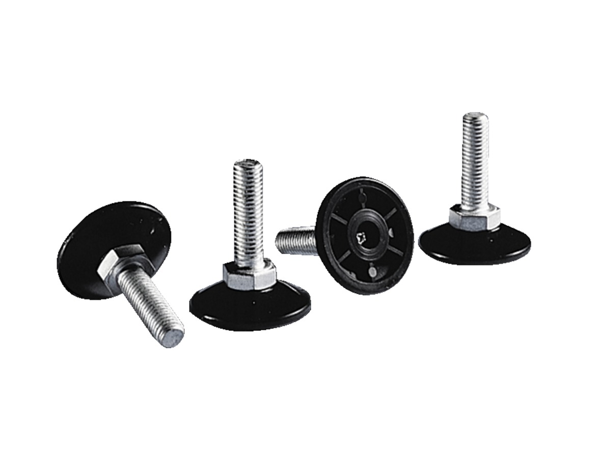 PS set of 4 adjustable feet for PC enc