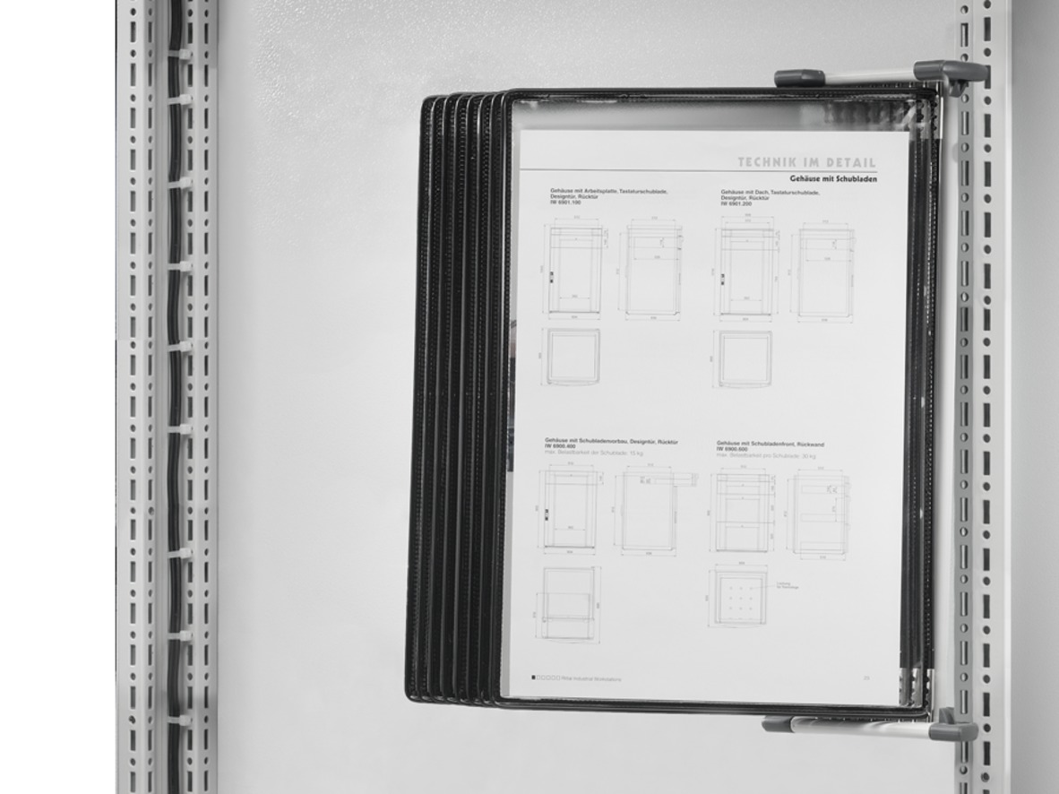 CP Display board with wall bracket