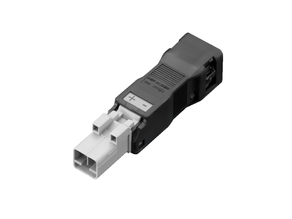 SZ Connector, 2 pole, 24V DC