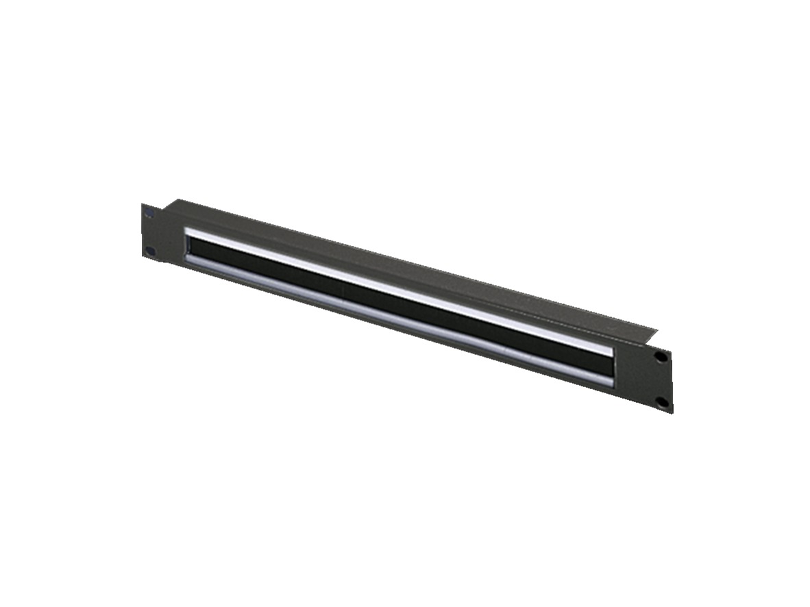 Cable entry panel 1U RAL9005