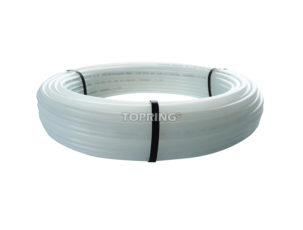 Tubing Fluoropolymer (PTFE) 1/4 x 50m Tr. White