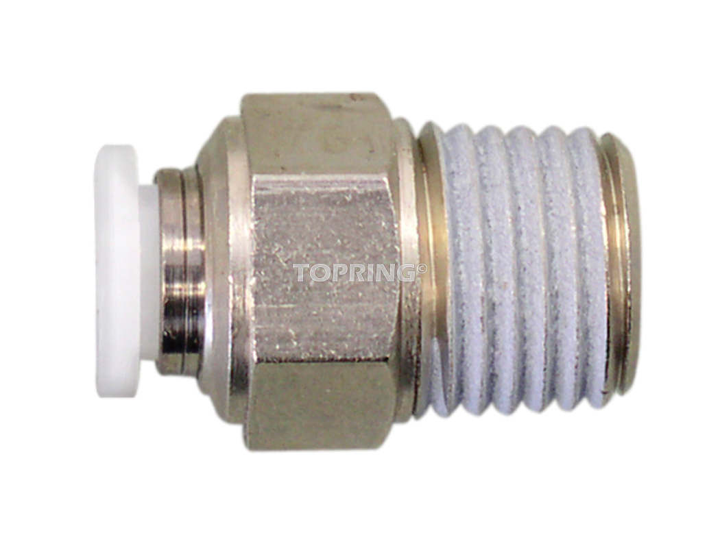 (M) Connector 1/4 x 1/4(M)NPT TOPFIT