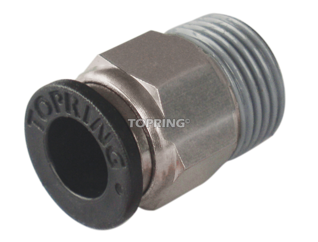 (M) Connector 3/8 x 1/4(M)NPT MAXFIT