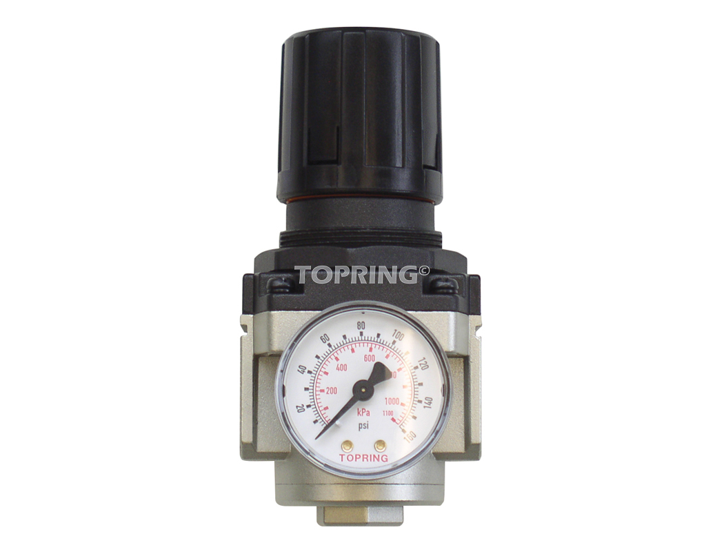 max 212 SCFM, 150 PSI  AIRFLO REGULATOR (GAUGE INCLUDED)